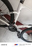 PARDUS瑞豹SPARK SPORT碳纖維氣動(dòng)破風(fēng)公路車油碟105HDB彎把變速 迷霧白-贈(zèng)邁金旗艦碼表C706 S (適合身高168-175cm) 碳輪版-禧瑪諾R7120 曬單實(shí)拍圖