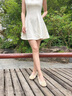 妙麗（Millies）品牌輕奢船鞋女平底真皮時(shí)尚德訓(xùn)芭蕾鞋2025夏季新款百搭休閑單鞋 米色 38 (240mm)  標(biāo)準(zhǔn)碼 曬單實(shí)拍圖