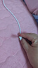 小米 原裝USB-C數據線(xiàn)100cm 6A充電線(xiàn)白色 適配USB-C接口手機游戲機充電xiaomi紅米redmi/k70 曬單實(shí)拍圖