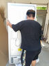 海爾（Haier）智家冰箱560四開門十字對開門雙開539升大容量風(fēng)冷無霜新一級能效變頻家用Ieader電冰箱 家電補(bǔ)貼 【海晶灰539升】大容量囤貨+干濕分儲+黑金凈化 曬單實(shí)拍圖
