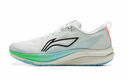 李寧（LI-NING）赤兔8跑步鞋男鞋2025春夏季新款輕量高回彈中考體育競速運動鞋 乳白色-11 44 (280mm) 曬單實拍圖