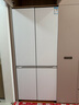 松下（Panasonic）【國家補貼20%】白月光家用冰箱十字門(mén)510超薄零嵌入雙開(kāi)四門(mén)電冰箱風(fēng)冷無(wú)霜一級能效NR-ED51CSA-W 曬單實(shí)拍圖