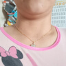 珍·尚銀中國黃金授權(quán)和田玉S925銀項鏈女吊墜生日七夕情人節(jié)禮物女友老婆 和田玉紅豆銀項鏈 【中國黃金】正品保證 曬單實拍圖