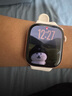 Apple/蘋果 Watch Series 10 智能手表GPS款42毫米玫瑰金色鋁金屬表殼淡桃粉色運(yùn)動(dòng)型表帶M/L MX1V3CH/B 曬單實(shí)拍圖