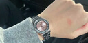 卡西歐（CASIO）手表女士SHEEN簡約休閑時尚學(xué)生防水考試指針石英手表送女友禮物 LTP-1391D-4A淡雅銀粉 曬單實(shí)拍圖