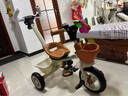 Babyjoey英國兒童三輪車腳踏車1-5歲簡易自行車多功能手推車小蜜蜂 復(fù)古咖 曬單實拍圖