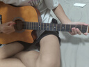 維卡斯（WEIKASI）民謠吉他初學(xué)者木吉他單板新手入門練習(xí)琴guitar吉它學(xué)生男女樂器 38英寸咖啡色+禮包【初學(xué)推薦】 曬單實拍圖