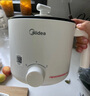 美的（Midea）電煮鍋 電熱鍋 小電鍋 宿舍小鍋 學(xué)生寢室一體泡面小火鍋多功能鍋 XZE1612 1.7L【國家補(bǔ)貼】 曬單實(shí)拍圖