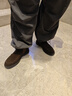 百麗七夕節(jié)潮搭休閑靴男2025新款冬季戶外短靴切爾西靴加絨A2174DD5 咖色-單里 41 (255mm) 曬單實拍圖