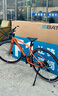 百琦平把公路車(chē)F1城市自行車(chē)成年人入門(mén)變速車(chē)內置車(chē)燈鎂合金輪組車(chē)圈 微醺橙 XS碼  適合身高：1.50-1.59M 曬單實(shí)拍圖