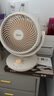 美的（Midea）【小型風(fēng)扇】輕音臺式桌面空氣循環(huán)扇家用柔風(fēng)電風(fēng)扇宿舍辦公迷你臺扇落地扇空調(diào)伴侶 GAF18AD 曬單實拍圖