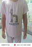 HAZZYS哈吉斯品牌童裝男女童家居服夏新品兒童彈力涼爽圓領(lǐng)家居服套裝 粉艾爾 145 曬單實拍圖
