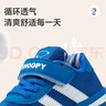 SNOOPY史努比童鞋兒童運動(dòng)鞋男孩網(wǎng)布跑步鞋女童耐磨休閑鞋7864寶藍30 曬單實(shí)拍圖