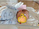 優(yōu)奇新生兒2件裝連體衣0-6個月純棉夏季薄款嬰兒衣服哈衣剛初生和尚服 曬單實拍圖