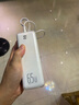 品勝（PISEN）3C認證充電寶65W雙向快充40000毫安時大容量移動電源適用蘋果16華為小米手機筆記本電腦 【白色|65W快充|4萬毫安】 曬單實拍圖