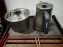 FUNORK 全自動上水電熱水壺泡茶專用茶臺燒水壺一體機(jī)電茶壺?zé)鞒樗枳啦鑾浊度胧讲杈咛籽b 1L 清潔款-雙壺上水【37x20cm】 曬單實(shí)拍圖