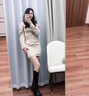 卡帝樂鱷魚（CARTELO）顯瘦長筒靴女秋冬2025新款厚底高筒馬靴平底不過膝長靴復(fù)古英倫風(fēng) 黑色【單里】 37 曬單實(shí)拍圖