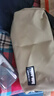 杉木山裝洗漱包收納包雜物收納袋小袋拉鏈防水大容量耐磨超輕耐用戶外出差 卡其_L號(hào) 曬單實(shí)拍圖