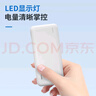 紐曼（Newmine）充電寶20000毫安時(shí)可拆卸自帶四線移動(dòng)電源 支持華為自帶蘋(píng)果手機(jī)耳機(jī)平板3C認(rèn)證可上飛機(jī)高鐵 白 曬單實(shí)拍圖