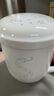 景德鎮（jdz）茶杯陶瓷馬克杯家用帶蓋辦公喝水杯十二生肖玲瓏白瓷杯子生日禮物 大號生肖過(guò)濾杯  巳蛇 曬單實(shí)拍圖