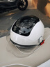 兩只小蜜蜂3C認(rèn)證電動(dòng)車頭盔摩托車四季通用半盔 防曬防霧雙鏡 0感天窗 男女通用電瓶車頭盔TK47 曬單實(shí)拍圖