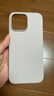 W&P適用iphone16promax手機殼液態(tài)硅膠蘋果16promax保護套親膚高級感軟殼防摔簡約男女新鈦灰色wp 曬單實拍圖