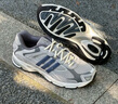 adidas 閃回鞋 RESPONSE CL貼合老爹鞋男女阿迪達(dá)斯官方三葉草 淺灰色/深灰色   41 曬單實(shí)拍圖