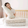 蜀國御 5斤裝全蕎麥皮頸椎硬枕頭夏天舒適睡眠成人失眠枕配棉枕套樹葉綠 曬單實拍圖