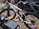 喜德盛（xds）山地自行車(chē)黑客350/旭日310 X6鋁合金車(chē)架21速變速機械碟剎 黑客350白灰色17寸（25款） 曬單實(shí)拍圖