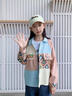 靚貝城堡女童外套春秋款兒童韓版洋氣寶寶休閑夾克2025新款女孩秋裝上衣 花色 120 曬單實(shí)拍圖
