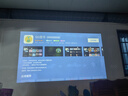 哈趣H3 云臺投影儀家用 家庭影院 1080P高清便攜 智能臥室宿舍投影機 國家補貼（32G內存 4K解碼） 曬單實拍圖