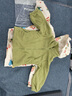 嘟嘟家【清】童裝兒童登山服春秋男童搖粒絨外套小童春裝寶寶兩件套女一 米白色 100 曬單實(shí)拍圖