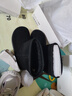 百麗小眾設(shè)計(jì)雪地靴女保暖舒適短靴B1751DZ3 黑色 37 (235mm) 曬單實(shí)拍圖