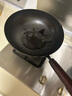 京嚴(yán)極鐵鍋不粘鍋家用無涂層熟鐵鍋平底炒菜鍋具燃?xì)怆姶艩t通用已開鍋 【極鐵不粘 】三倍防銹+鍋蓋 32cm 千元極鐵鍋同款不挑爐灶 曬單實(shí)拍圖