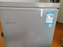 美的（Midea）100升小冰柜家用冷藏冷凍兩用一級節能-30度速凍茶葉保鮮柜小型冷柜冰箱BD/BC-100KMF(E)國家補貼 曬單實(shí)拍圖