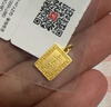行金銀中黃金上上簽吊墜999足金無(wú)事牌素金工藝掛墜節日禮物新款送老婆 上上簽吊墜 克重多退少補 約1克 曬單實(shí)拍圖