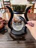 津盼玻璃自動(dòng)茶具套裝懶人磁吸功夫茶壺茶杯泡茶神器三件套輕奢高檔 宮燈磁吸茶具套裝 曬單實(shí)拍圖