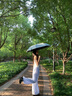 左都（ZUODU）太陽(yáng)傘防紫外線(xiàn)防曬傘晴雨兩用陽(yáng)傘全自動(dòng)折疊高顏值便攜輕便小巧 曬單實(shí)拍圖