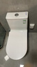九牧（JOMOO） 11322-2-2/31KA-1抗菌一級水效大沖力馬桶虹吸式加坐便器305坑距 曬單實(shí)拍圖