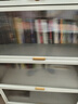 唐輯鋼制書架書柜防塵落地多層帶門鐵藝書架置物架收納儲物柜五層長80 曬單實(shí)拍圖