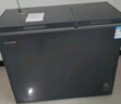 美菱（MeiLing）冷柜218升冰柜家用商用雙溫雙箱頂開雙開門冷柜一級能效冷藏冷凍臥式節(jié)能小冰柜節(jié)能省電小冰箱 BCD-218DTCX-灰色 218L 曬單實拍圖