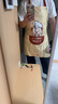 京東京造 圍裙 大口袋掛脖設(shè)計(jì)防油防污居家男女通用圍裙 泰迪珍藏聯(lián)名款 曬單實(shí)拍圖