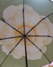 蕉下（beneunder）太陽傘防紫外線夏季遮陽傘晴雨兩用傘雙層三折防曬傘防曬小黑傘 【經(jīng)典大花】藍鈴 曬單實拍圖