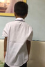 心楠兒童夏裝男童套裝寶寶2025夏季新款白襯衫主持人花童禮服表演服 短袖+短褲+領(lǐng)帶130碼 曬單實(shí)拍圖