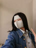特步（XTEP）防曬面罩全臉男女防蚊臉基尼口罩防紫外線(xiàn)女士遮臉夏季騎行面罩 曬單實(shí)拍圖