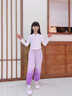 NICKYBABY女童套裝兒童2025新款秋裝洋氣時(shí)髦秋季女大童炸街衛(wèi)衣兩件套春秋 16207粉紫 170 cm 曬單實(shí)拍圖