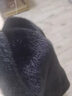 BESNOS意大利品牌貂皮大衣女短款整貂裘皮天鵝絨水貂毛皮草外套新款冬 黑色 XL 曬單實(shí)拍圖