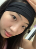 DEATKN德國運動(dòng)發(fā)帶男士頭巾吸汗頭帶女生導汗帶跑步防汗束發(fā)戴箍健身 【黑色+灰色】?jì)戎霉枘z條防滑 吸汗止汗 曬單實(shí)拍圖