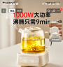 GDANNY德國養生壺全玻璃官方旗艦店電燒水熱水燉煮茶保溫一體全自動(dòng)恒溫新款電陶爐泡迷你嬰兒沖奶辦公室 【基礎款】送不銹鋼茶漏 2L 曬單實(shí)拍圖