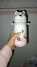babycare西高地保溫杯學(xué)飲兒童寶寶學(xué)生上學(xué)水壺吸管直飲杯外出6月+-大粉 曬單實(shí)拍圖